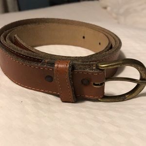 Leather belt size L